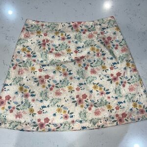 Women’s Spring Floral Mini Skirt